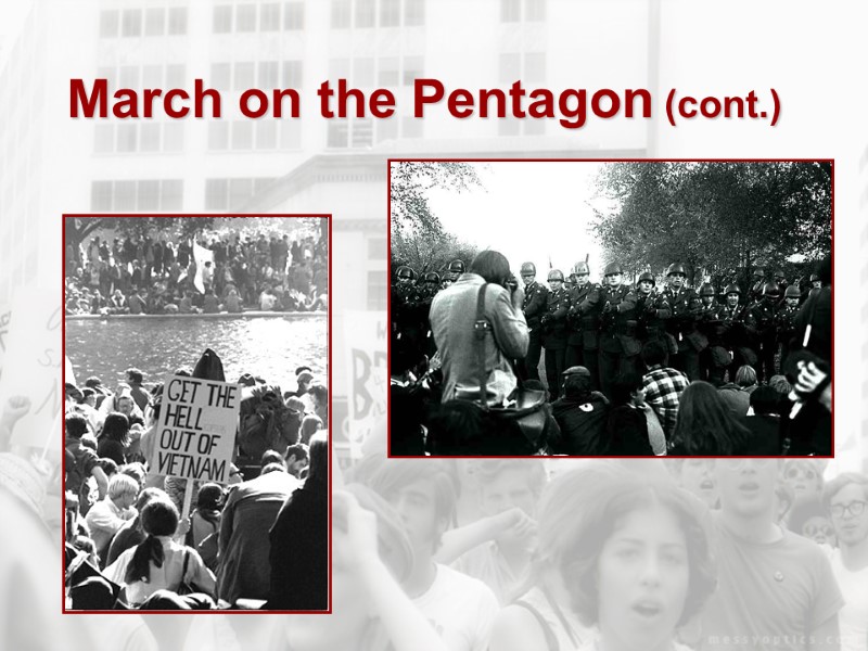 March on the Pentagon (cont.)